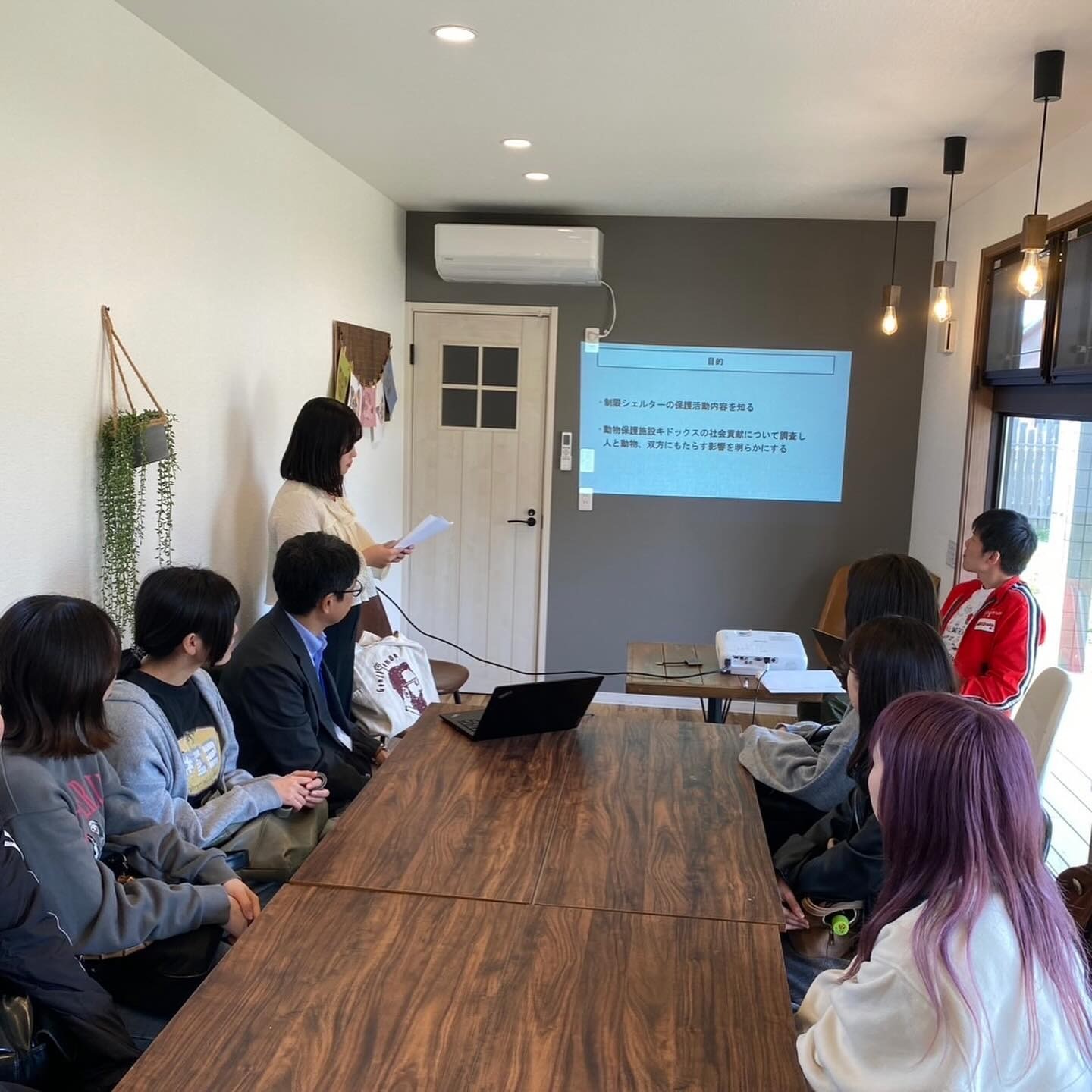 【ご報告】帝京科学大学の学生による卒業研究発表会を開催しました